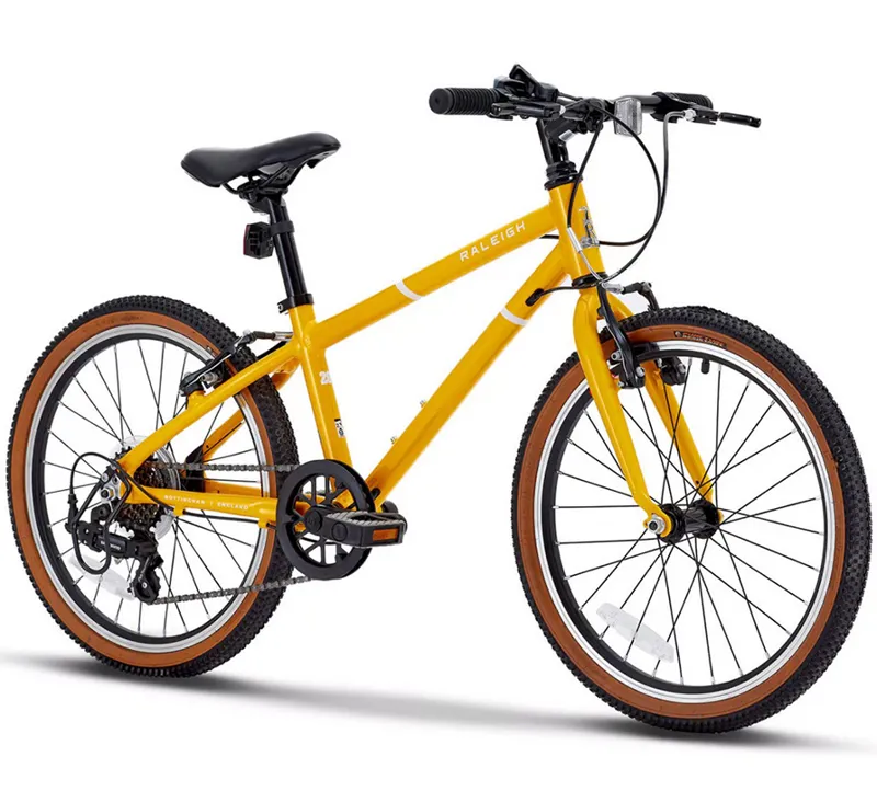 Raleigh Pop 20 Kids Bike Yellow-1